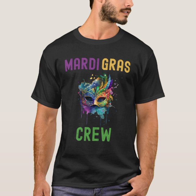 Mardi Gras New Orleans  Quotes Family T-Shirt (Front)