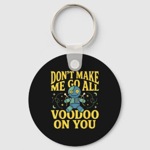Mardi Gras New Orleans Witch Voodoo Doctor Voodoo Keychain