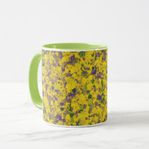Mardi Gras Oil Abstract Mug