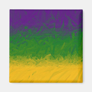 Mardi Gras Paint 0584. Magnet