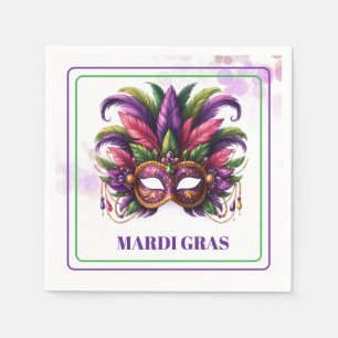 Mardi Gras Paper Napkins