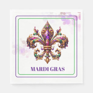 Mardi Gras Paper Napkins