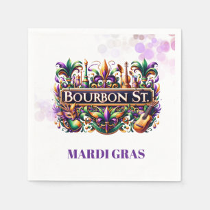Mardi Gras Paper Napkins