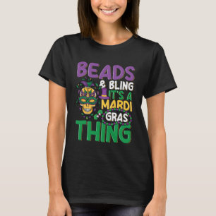 Mardi Gras Parade Beadery Design for a Jewellery M T-Shirt