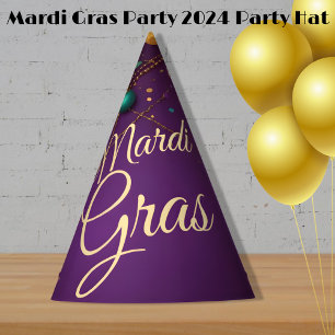 Mardi Gras Party 2024 Hat