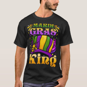 Mardi Gras Party Mardi Gras King Parade T-Shirt