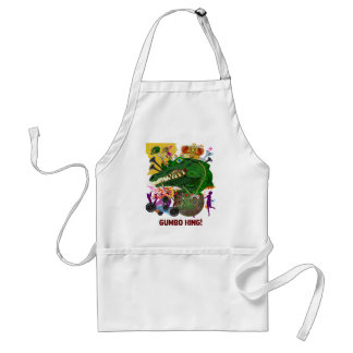Mardi Gras Party Theme  Gumbo King Standard Apron
