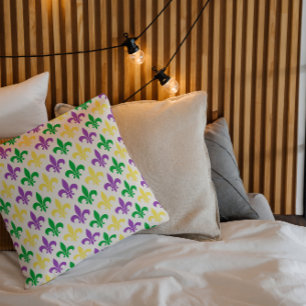 Mardi Gras Pillow