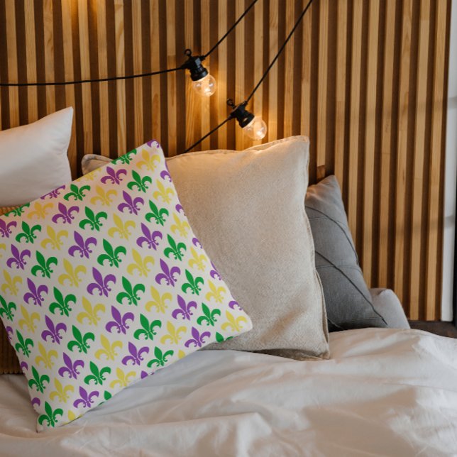 Mardi Gras Pillow (Creator Uploaded)