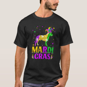 Mardi Gras Pitbull Dog Lover Carnival Jester Premi T-Shirt