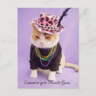 Mardi Gras Postcard