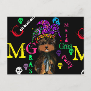 Mardi GRAS Postcard