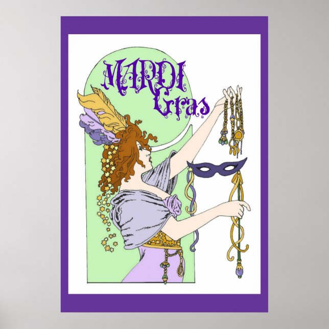 Mardi Gras Poster (Front)