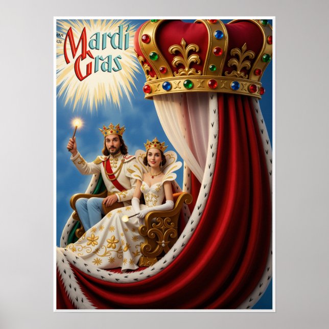Mardi Gras Poster (Front)