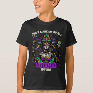 Mardi Gras Priestess Women New Orleans Witch Docto T-Shirt