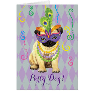 Mardi Gras Pug