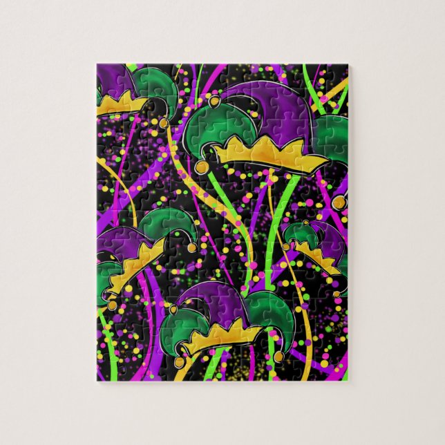 Mardi Gras Puzzle (Vertical)