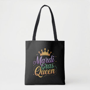 Mardi Gras Queen Parade Costume Party Tote Bag