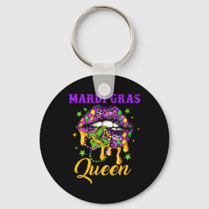 Mardi Gras Queen Parade Costume Party Women Gift M Keychain