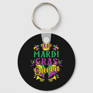 Mardi Gras Queen Parade Costume Party Women Girl M Keychain