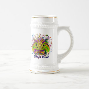 Mardi Gras Queen Style 3 View Notes Plse Beer Stein