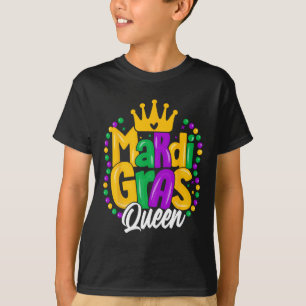 Mardi Gras Queen Womens Mardi Gras T-Shirt
