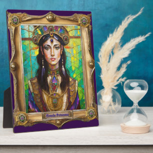 Mardi Gras Realm Portraits - The Creole Princess Plaque