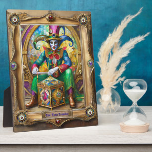 Mardi Gras Realm Portraits - The Time Traveler Plaque