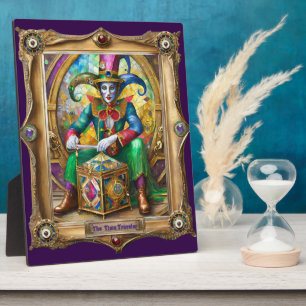 Mardi Gras Realm Portraits - The Time Traveller Plaque