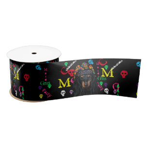 Mardi GRAS Satin Ribbon