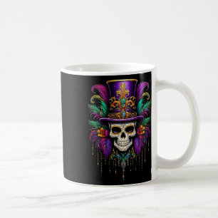 Mardi Gras Skull Witch Doctor New Orleans Men Wome Coffee Mug