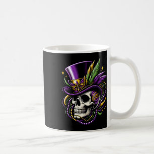 Mardi Gras Skull Witch Doctor New Orleans Men Wome Coffee Mug