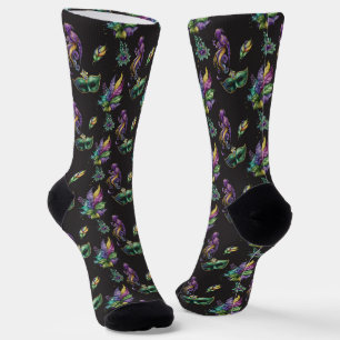 Mardi Gras  Socks