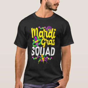 Mardi Gras Squad Matching Family Group 2023 New Or T-Shirt