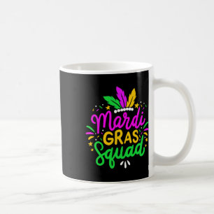 Mardi Gras Squad Party Gift Coffee Mug