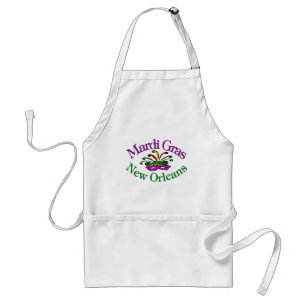 Mardi Gras Standard Apron