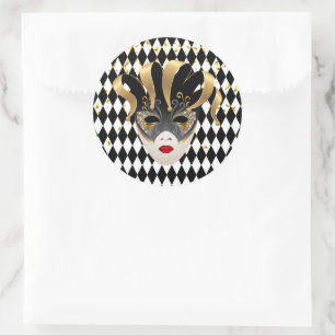 Mardi Gras Sticker