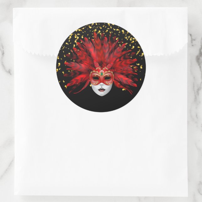 Mardi Gras Sticker (Bag)