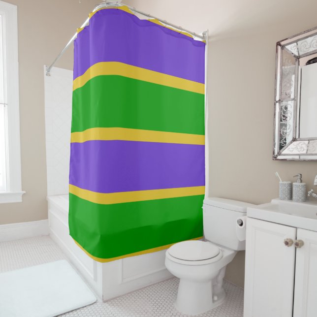 Mardi Gras Stripes Colours (In Situ)