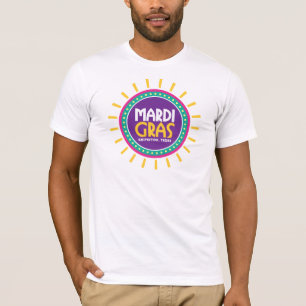 Mardi Gras Sun, Galveston, Texas T-Shirt