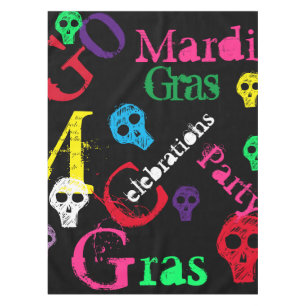 MARDI GRAS TABLECLOTH