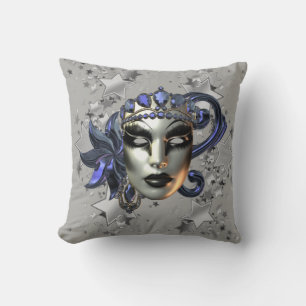 Mardi Gras Throw Pillow