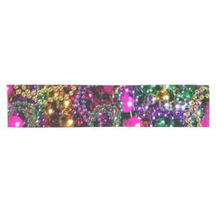 Mardi Gras "throws" TABLE RUNNER