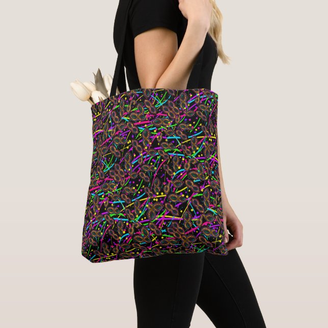 Mardi Gras Tote Bag (Close Up)