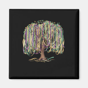 Mardi Gras Tree Beads New Orleans 2025 Festival Be Magnet