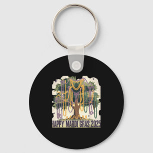 Mardi Gras Tree Carnival New 2024 For Women Valent Keychain