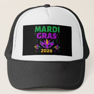Mardi Gras Trucker Hat