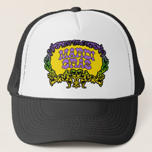 Mardi Gras Trucker Hat