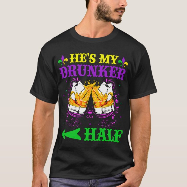 Mardi Gras Tshirt For Men (Front)