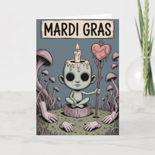 Mardi Gras Voodoo Spirit New Orleans Greeting Card